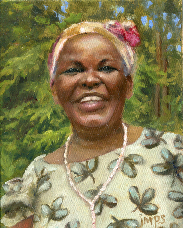 Mama 10x8 oil on canvas